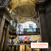 Raphaël Barontini, les photos de son installation monumentale au Panthéon
