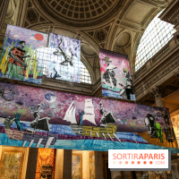Raphaël Barontini, les photos de son installation monumentale au Panthéon