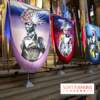 Raphaël Barontini, les photos de son installation monumentale au Panthéon