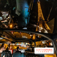 Bus Saint Germain 1920 - dîner dans un bus en traversant Paris