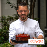 Bûche de Noël du Lutetia 2023 et galette des rois 2024 par Nicolas Guercio  - A7C0659