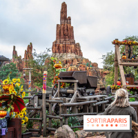 Halloween 2023 à Disneyland Paris Frontierland Big Thunder Mountain