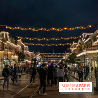 Halloween 2023 Disneyland Paris Main Street nuit