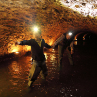 Visite au Château de Vaux le Vicomte : les bons plans pour les vacances de la Toussaint - Rivière souterraine (C) Yann Piriou13ter