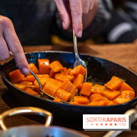 Bistrot Podium, le restaurant festif avec la carte de Glenn Viel -  carottes au safran