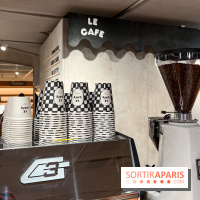 Café Jonak et collections chaussures marrons - Galeries Lafayette Haussmann - image00021