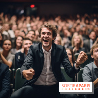 Photos d'Illustrations MidJourney : spectacles d'humour - 7