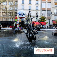 La Fontaine Stravinsky rénovée à Paris, nos photos - IMG 1718
