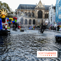 La Fontaine Stravinsky rénovée à Paris, nos photos