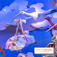 Les vitrines de Noël du Printemps 2023 - inauguration avec Catherine Deneuve