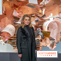 Les vitrines de Noël du Printemps 2023 - inauguration avec Catherine Deneuve