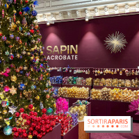 Les vitrines et décors de Noël 2023 du Bon Marché Rive Gauche