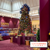 Les vitrines et décors de Noël 2023 du Bon Marché Rive Gauche
