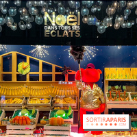 Les vitrines et décors de Noël 2023 du Bon Marché Rive Gauche