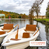 L'Abbaye des Vaux de Cernay par Paris Society - les photos -  barque pédalo