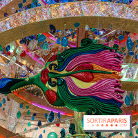 Le sapin de Noël des Galeries Lafayette Haussmann 2023