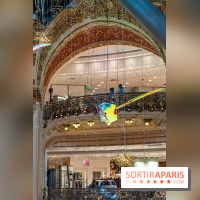 Le sapin de Noël des Galeries Lafayette Haussmann 2023