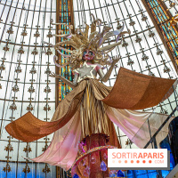 Le sapin de Noël des Galeries Lafayette Haussmann 2023