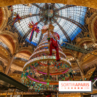 Le sapin de Noël des Galeries Lafayette Haussmann 2023