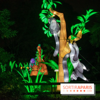 Jungle en voie d'illumination Jardin des Plantes