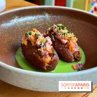 Ayahuma - Salpicon de poulpe, banane plantain