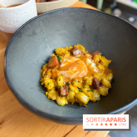 Ayahuma - Oeuf, chicharron de porc