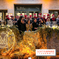 Les illuminations de Noël 2023 de l'Avenue Montaigne - cérémonie et décors féériques