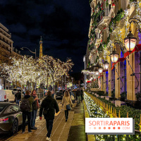 Les illuminations de Noël 2023 de l'Avenue Montaigne - cérémonie et décors féériques