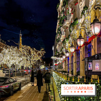 Les illuminations de Noël 2023 de l'Avenue Montaigne - cérémonie et décors féériques