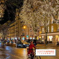 Les illuminations de Noël 2023 de l'Avenue Montaigne - cérémonie et décors féériques