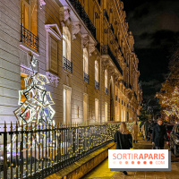 Les illuminations de Noël 2023 de l'Avenue Montaigne - cérémonie et décors féériques