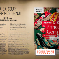 Exposition A la cour du Prince Genji : l'imaginaire japonaise se dévoile au musée Guimet  - IMG20231121103347