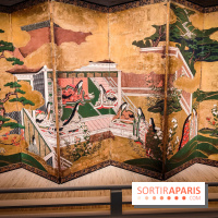 Exposition A la cour du Prince Genji : l'imaginaire japonaise se dévoile au musée Guimet  - IMG20231121094128
