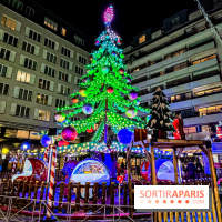 Le Marché de Noël de Boulogne Billancourt (92) : carrousel, vin chaud, illuminations - image00050