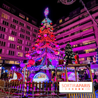 Le Marché de Noël de Boulogne Billancourt (92) : carrousel, vin chaud, illuminations - image00051