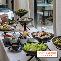 Le brunch à volonté des Jardins du Faubourg par Davide Pecorella