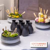 Le brunch à volonté des Jardins du Faubourg par Davide Pecorella -  brochettes