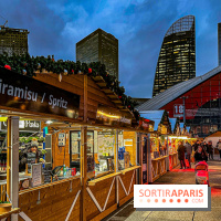 Le Marché de Noël 2023 de La Défense - Père Noël, spots photo illuminés, créateurs et stands gourmands