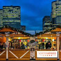 Le Marché de Noël 2023 de La Défense - Père Noël, spots photo illuminés, créateurs et stands gourmands
