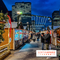 Le Marché de Noël 2023 de La Défense - Père Noël, spots photo illuminés, créateurs et stands gourmands