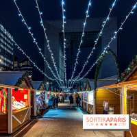 Le Marché de Noël 2023 de La Défense - Père Noël, spots photo illuminés, créateurs et stands gourmands