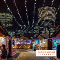 Le Marché de Noël 2023 de La Défense - Père Noël, spots photo illuminés, créateurs et stands gourmands
