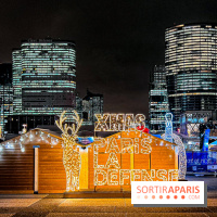 Le Marché de Noël 2023 de La Défense - Père Noël, spots photo illuminés, créateurs et stands gourmands