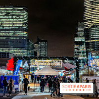 Le Marché de Noël 2023 de La Défense - Père Noël, spots photo illuminés, créateurs et stands gourmands