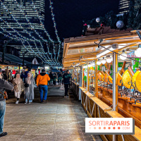 Le Marché de Noël 2023 de La Défense - Père Noël, spots photo illuminés, créateurs et stands gourmands
