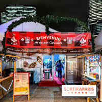 Le Marché de Noël 2023 de La Défense - Père Noël, spots photo illuminés, créateurs et stands gourmands