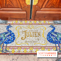Le Bouillon Julien, la brasserie au sublime décor art nouveau, son menu et ses plats - faïenceries d'Hippolyte Boulenger