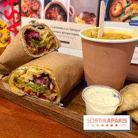 Kuna, naan indien façon street-food - Naan courge