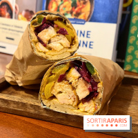 Kuna, naan indien façon street-food - Naan poulet