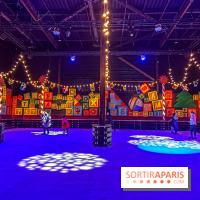 Noël au Parc Astérix 2023, sentier de lumières et patinoire